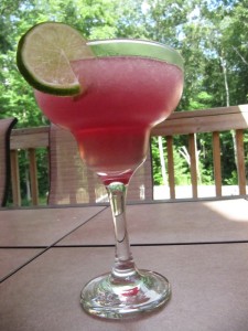 Blueberry Pomegranate Margaritas