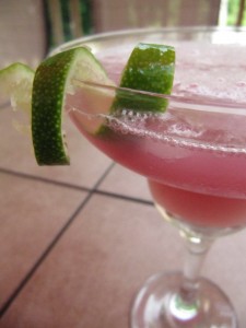 Blueberry Pomegranate Margaritas