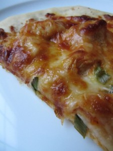Buffalo Chicken Pizza Recipe from bakedbyrachel.com