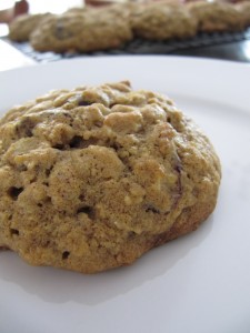 Pumpkin Oatmeal Cookies