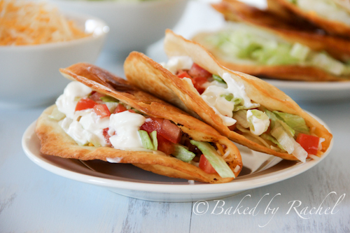 Fried Chicken Tacos - Baked by Rachel