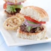 Mushroom Sliders with Spicy Fry Sauce