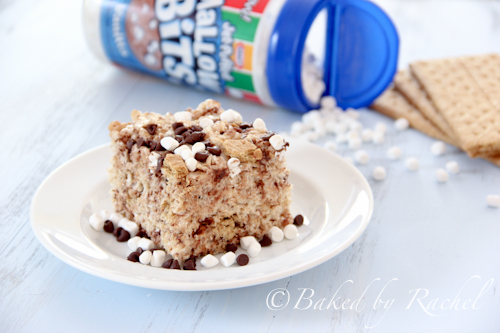 S'mores Rice Krispie Treats - Baked by Rachel
