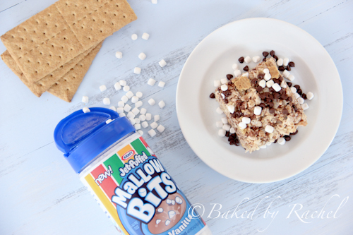 S'mores Rice Krispie Treats - Baked by Rachel