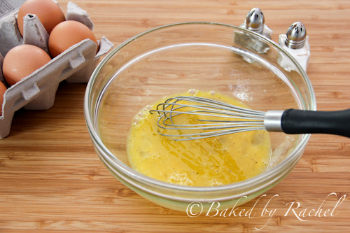Rolled Omelette - Baked by Rachel