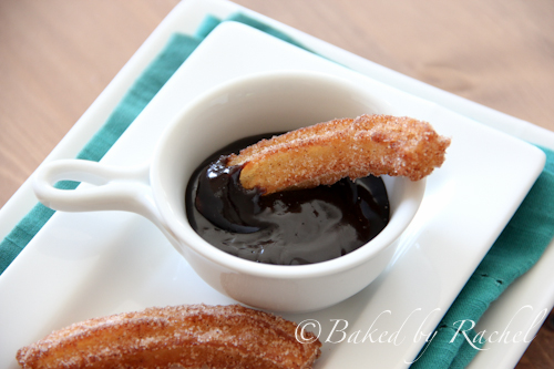 fried churros - baked by rachel