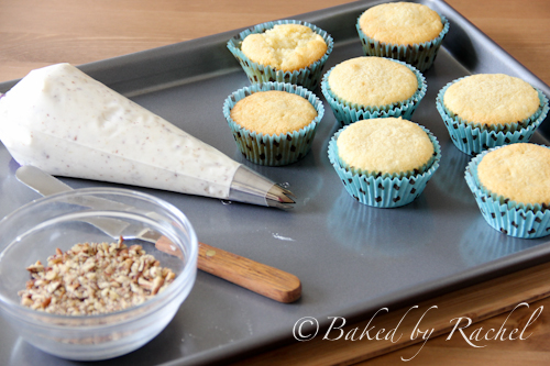 Italian Cream Cupcakes - Baked by Rachel