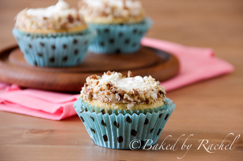 Italian Cream Cupcakes - Baked by Rachel