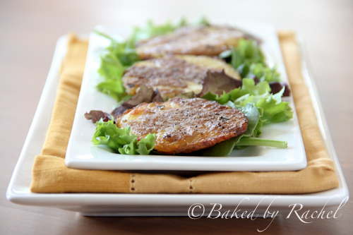 Roasted Smashed Potatoes - Baked by Rachel