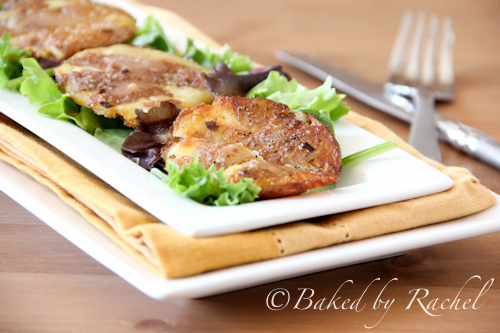 Roasted Smashed Potatoes - Baked by Rachel