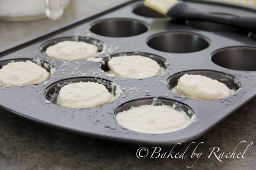 Parmesan Scalloped Potato Stacks - bakedbyrachel.com