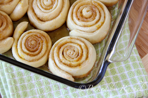 Orange Sweet Rolls - bakedbyrachel.com
