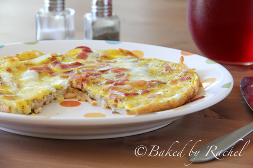 Hash Brown Egg Skillet - Baked by Rachel