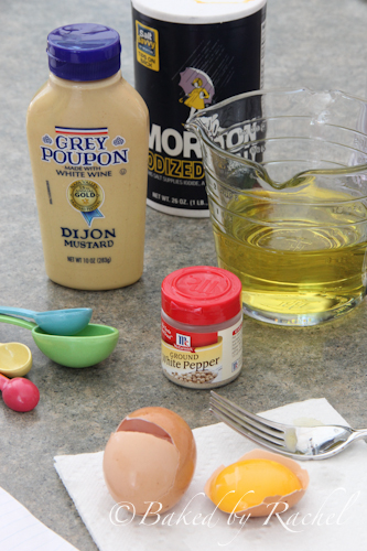 Homemade Mayonnaise - Baked by Rachel