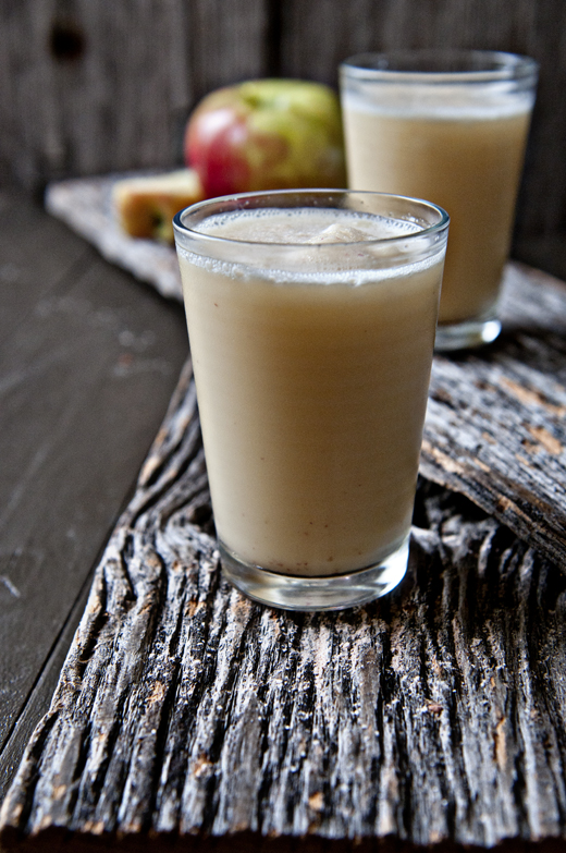 Apple Cider Smoothie by Dine and Dish - bakedbyrachel.com