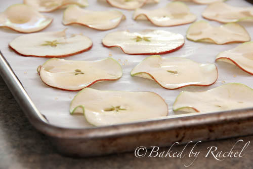 Maple Apple Chips - bakedbyrachel.com
