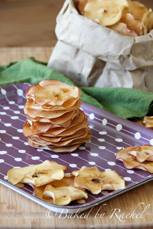 Maple Apple Chips - bakedbyrachel.com