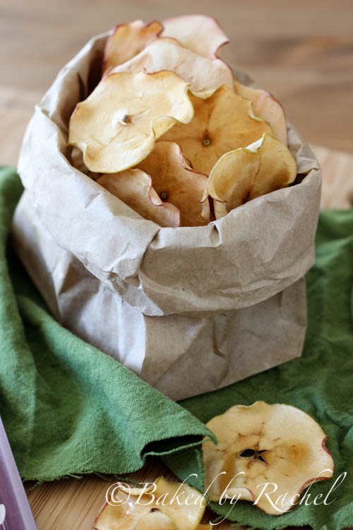 Maple Apple Chips - bakedbyrachel.com