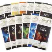Lindt Excellence bar collection - bakedbyrachel.com