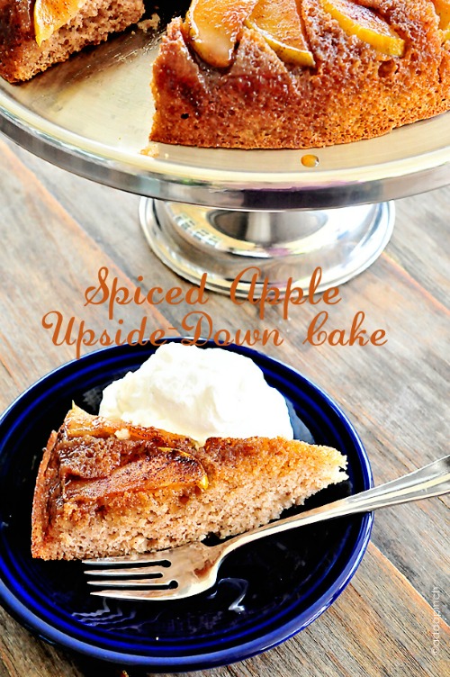 Spiced Apple Upside Down Cake