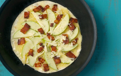 Apple Cheddar And Bacon Quesadillas