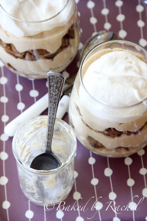 Pumpkin Mousse Parfaits - bakedbyrachel.com