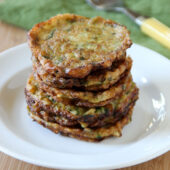 Zucchini Fritters - bakedbyrachel.com