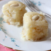 Coconut Semolina Cake - bakedbyrachel.com