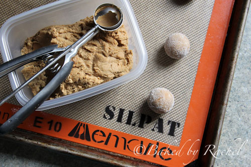 Gingerbread Kiss Cookies - bakedbyrachel.com