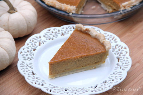 Jamaican Spiced Pumpkin Pie - bakedbyrachel.com