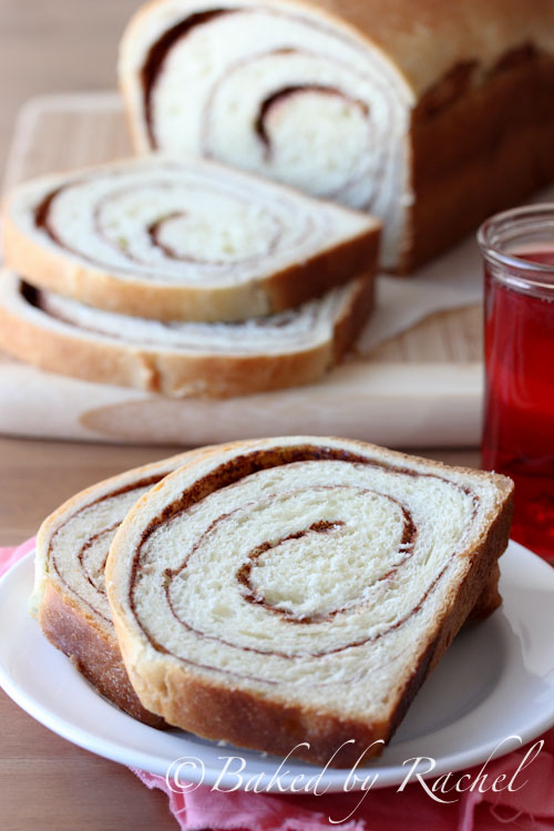 Cinnamon Swirl Bread Recipe - bakedbyrachel.com