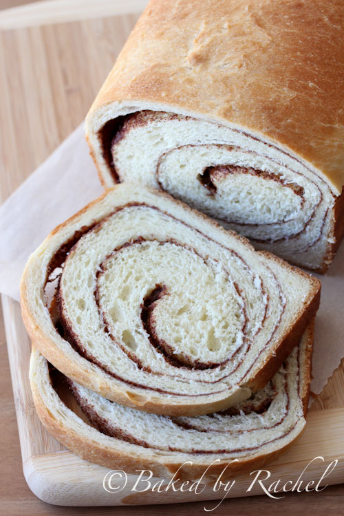 Cinnamon Swirl Bread Recipe - bakedbyrachel.com