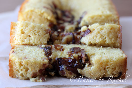 Caramelized Onion and Bacon Cornbread Recipe - bakedbyrachel.com