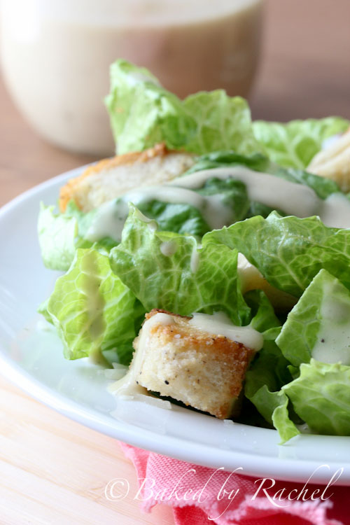 Homemade Caesar Salad Dressing Recipe - bakedbyrachel.com