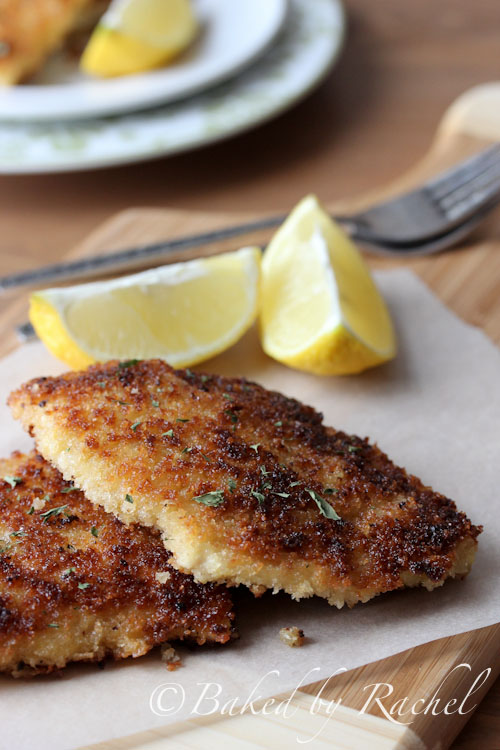 Chicken Schnitzel Recipe - bakedbyrachel.com