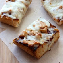 Barbecue Chicken French Bread Pizza