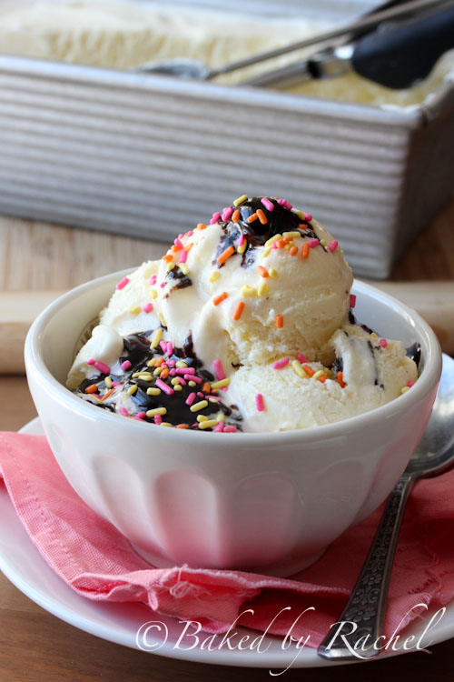 York Peppermint Patty Ice Cream Recipe - bakedbyrachel.com