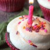 Devil's Food Cupcake Recipe - bakedbyrachel.com