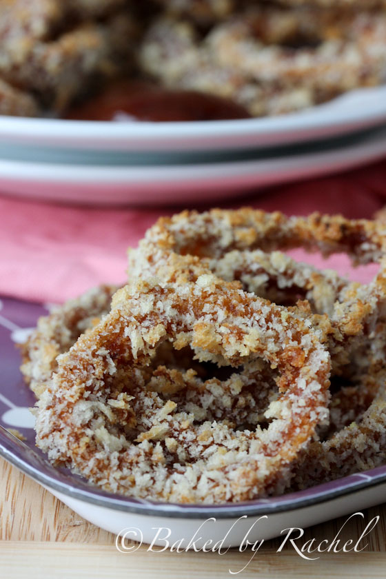 Barbecue Onion Rings Recipe - bakedbyrachel.com