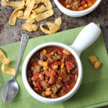 Slow Cooker Sausage and Poblano Chili Recipe - bakedbyrachel.com