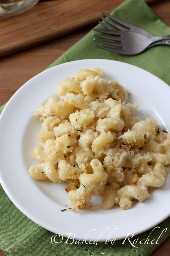 Two Cheese Macaroni Recipe - bakedbyrachel.com