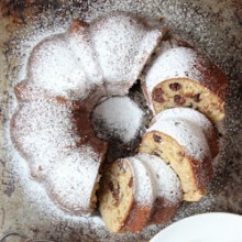 Banana Chocolate Chip Bundt Cake Recipe - bakedbyrachel.com