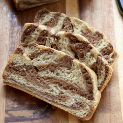 Marbled rye bread recipe from @bakedbyrachel